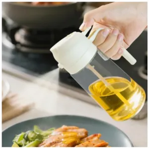 2 in 1 oil bottle spray and pour