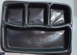 4 compartment container